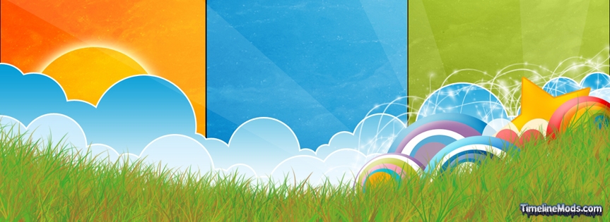 Rainbow Facebook Cover 