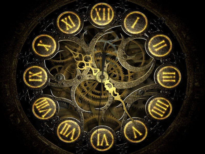 Fondo Reloj de luz en Fondos de Pantalla 