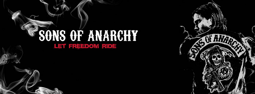Sons Of Anarchy Motorcycles Skulls Facebook Cover 