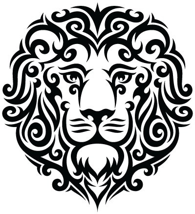 Tattoo lion PNG imagen 