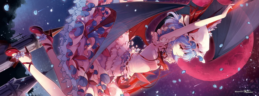 Touhou Wings Facebook Cover 