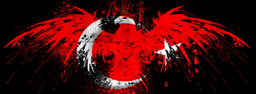 Türk bayragi Facebook Cover 