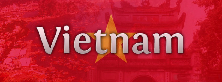 Vietnam Flag Facebook Cover 
