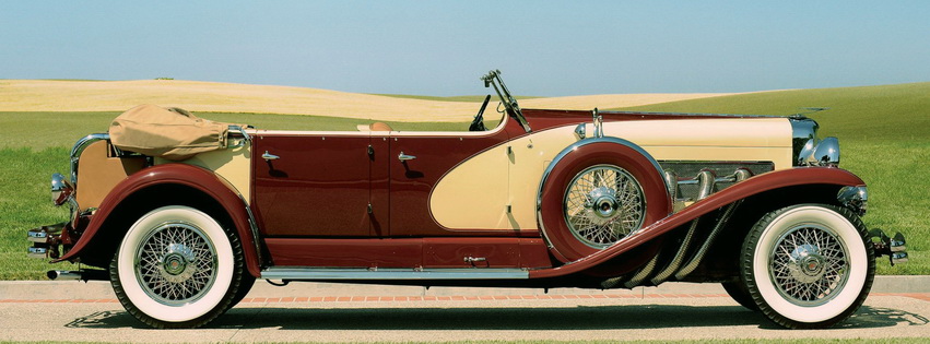 Vintage Car Memorabilia Facebook Cover 