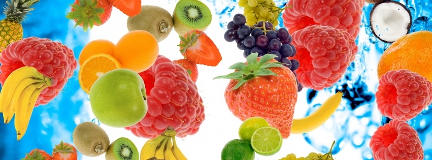 Yummy Fruits Facebook Cover 